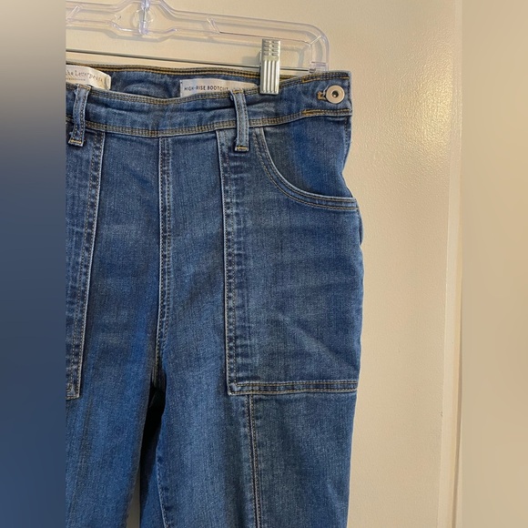 Pilcro & the Letterpress by Anthropologie High Rise Bootcut Jeans Size 28 - Picture 6 of 16